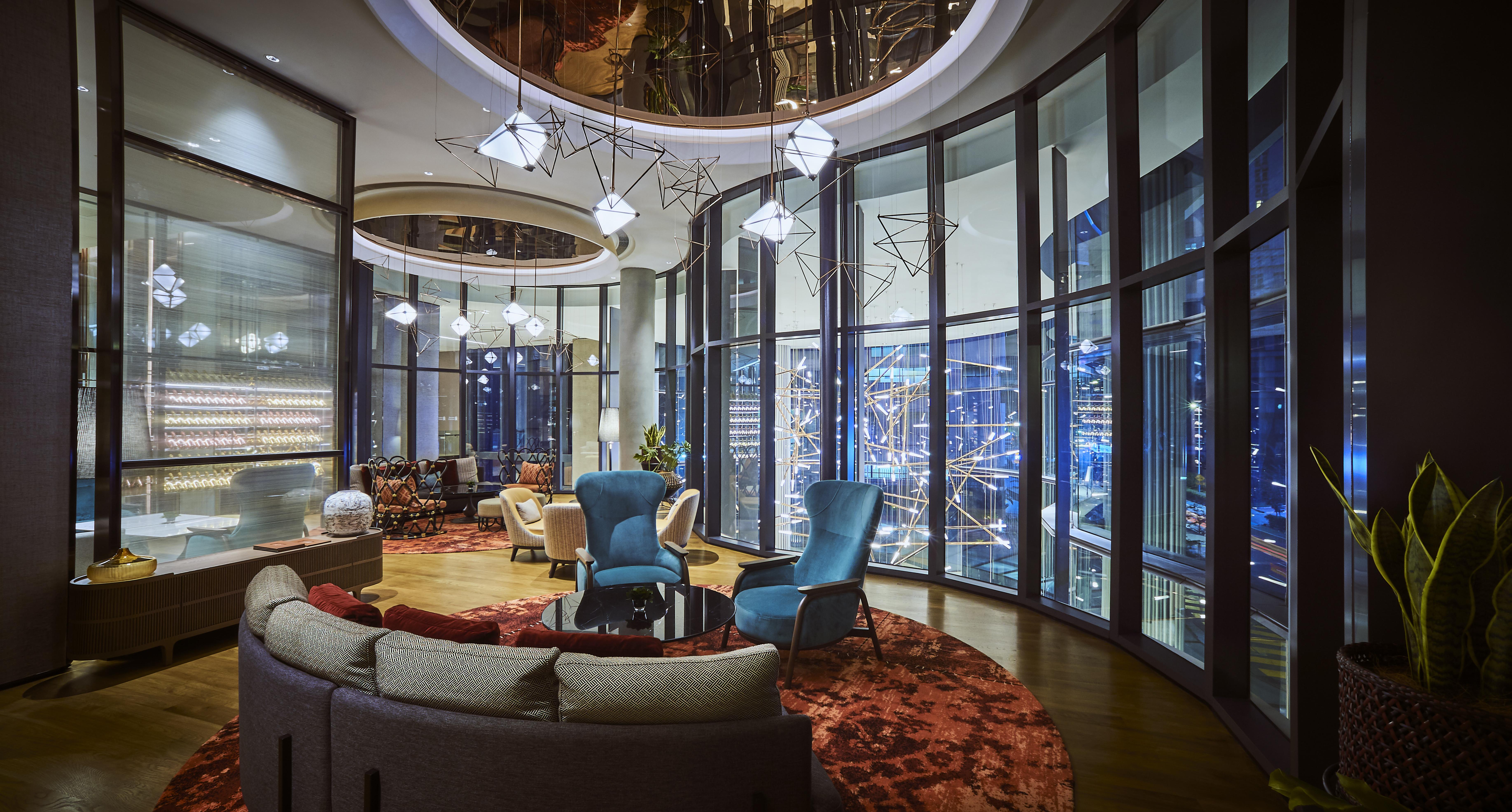 Hotel Eq Kuala Lumpur Exterior foto The Club Lounge at the 39th floor