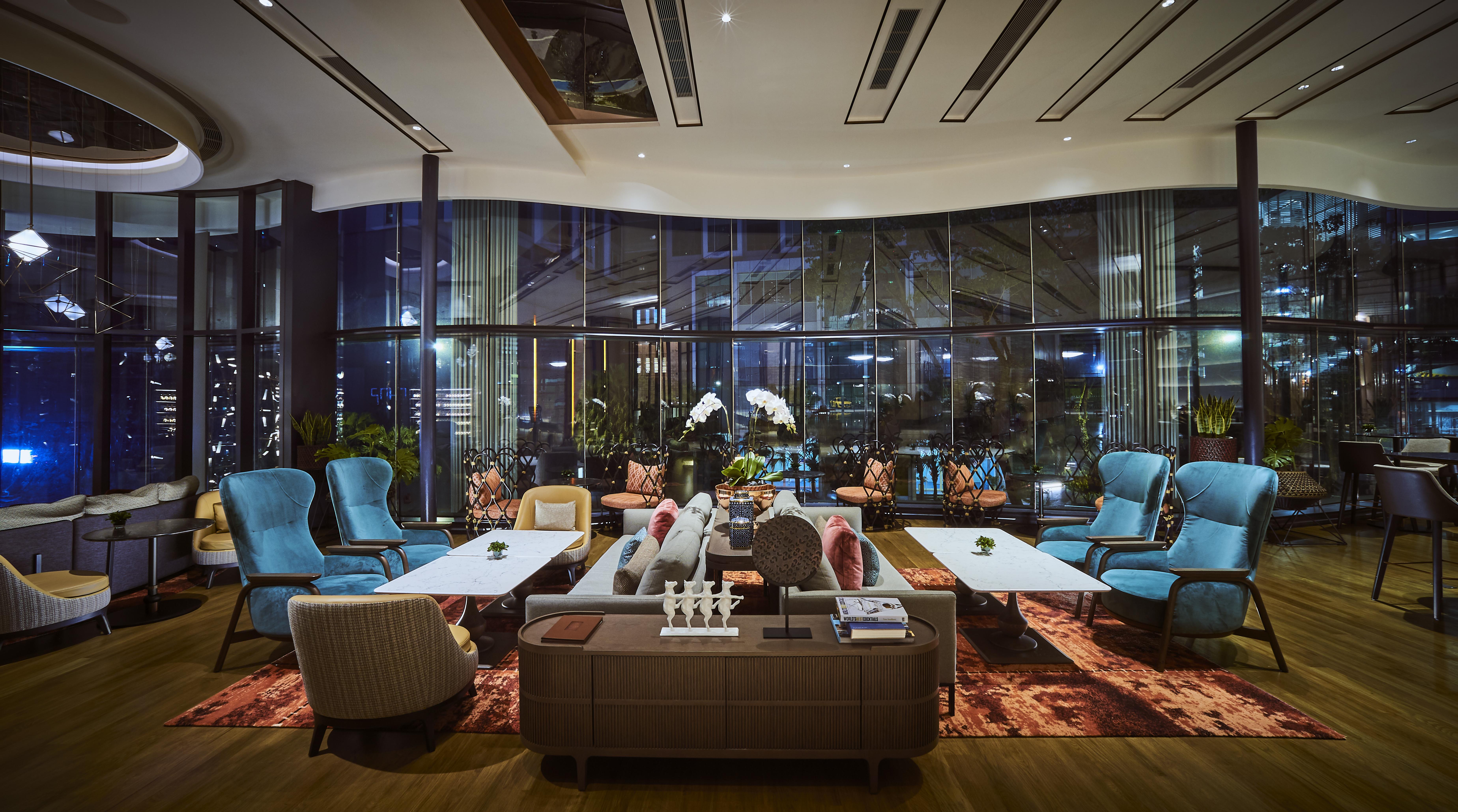 Hotel Eq Kuala Lumpur Exterior foto The lounge at the hotel